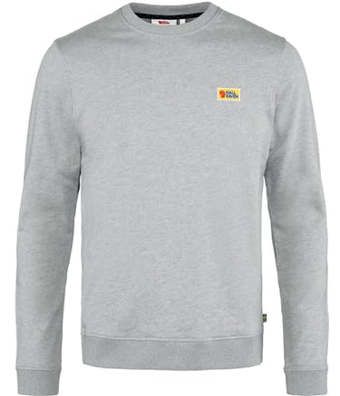 Fjällräven Herren Vardag Sweater Sweatshirt, Grey-Melange, im Sale